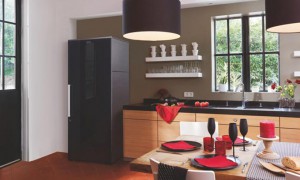EuroCave. Designer Wine Cabinet.  Black Door Finish.  EuroCave Collection.