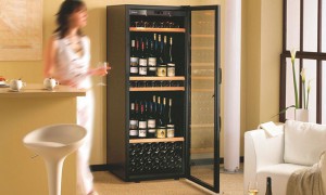 EuroCave Wine Cabinet Standing Sliding Shelves